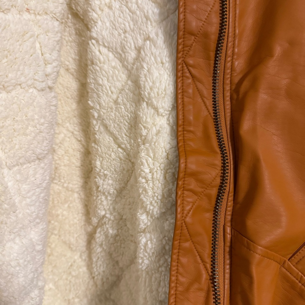 Free People; We The Free - Moxy Trapeze Vegan Leather Jacket - Picture 7 of 11